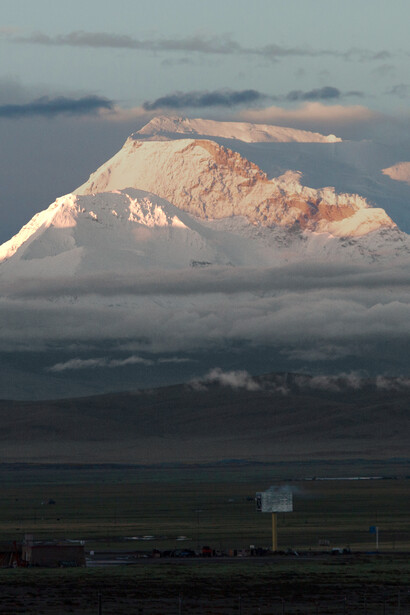 The majestic Kailash mountain beckons travelers
