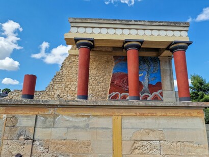 Palazzo di Cnosso, Knossos, Creta, Grecia