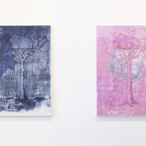 Michael Raedecker. Courtesy of GRIMM