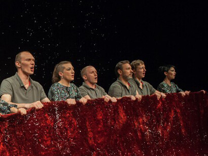 Representación de la compañía Belarus Free Theatre