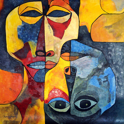 Oswaldo Guayasamin; Era de la ternura (detalle)
