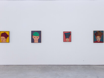 Various artists, The portrait, exhibition view. Courtesy of Lopez de la Serna Gallery