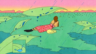 La collezione Primavera-Estate di RedValentino, illustrazione di Maria Medem