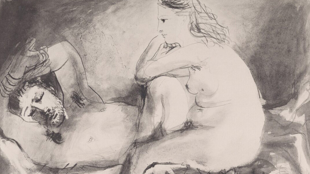Picasso, artwork in exhibition. Courtesy of National Gallery