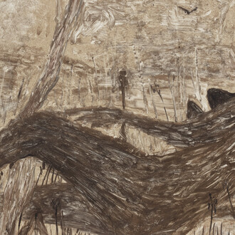 Kekana, Untitled (woman laying) (detail), 2024. Courtesy of David Krut Arts 