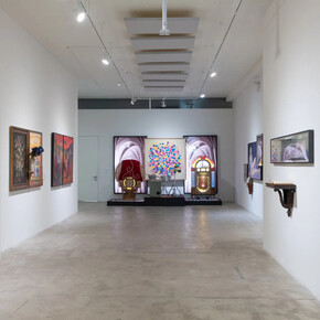 Various artists, A treatise on color vols I-IV, exhibition view. Courtesy of Fridman Gallery 