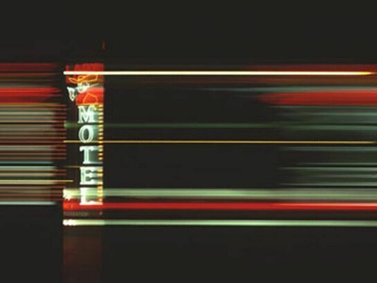 Rob Carter, Travelling Still, Motel, Las Vegas, 2005, Hand print on Cibachrome paper, 51 x 51 in / 130 x 130 cm, Edition of 3, courtesy of Eleven, London