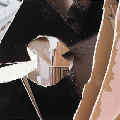 Felix Schramm, Accumulated 14, collage, inkjet print, 22 x 25 cm