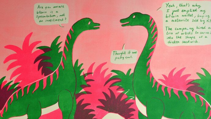 Think Like A Billionaire. Courtesy of Under Construction Gallery