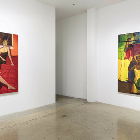 Patrick Bayly. Like a lion, my hands and my feet, installation view. Courtesy of Steve Turner