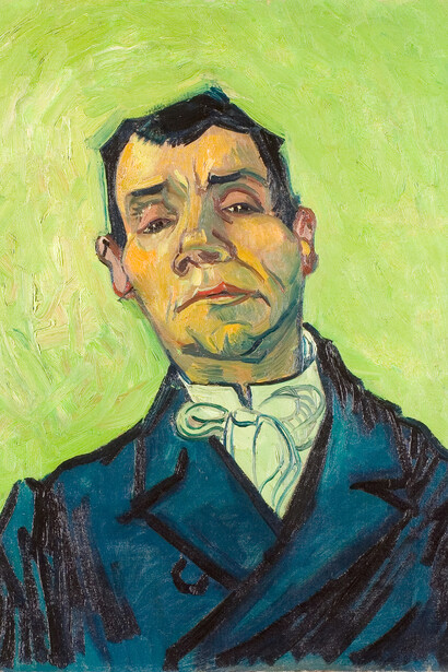 Vincent van Gogh, Ritratto di Joseph-Michel Ginoux, Olio su tela, cm 65,3 x 54,4, 1888 Kröller-Müller Museum, Otterlo © Kröller-Müller Museum, Otterlo