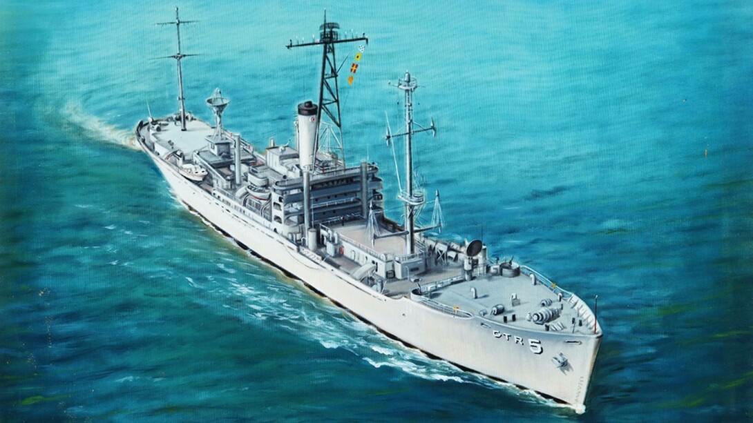 The USS warship Liberty