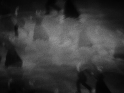 Shifting silhouettes evoke the uncertainty, tension, and watchful vigilance that defined the world Turner moved through