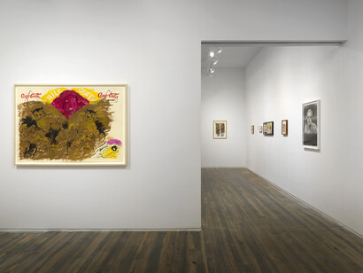 Works on paper: 100 Years, installation view. Courtesy of AMANITA