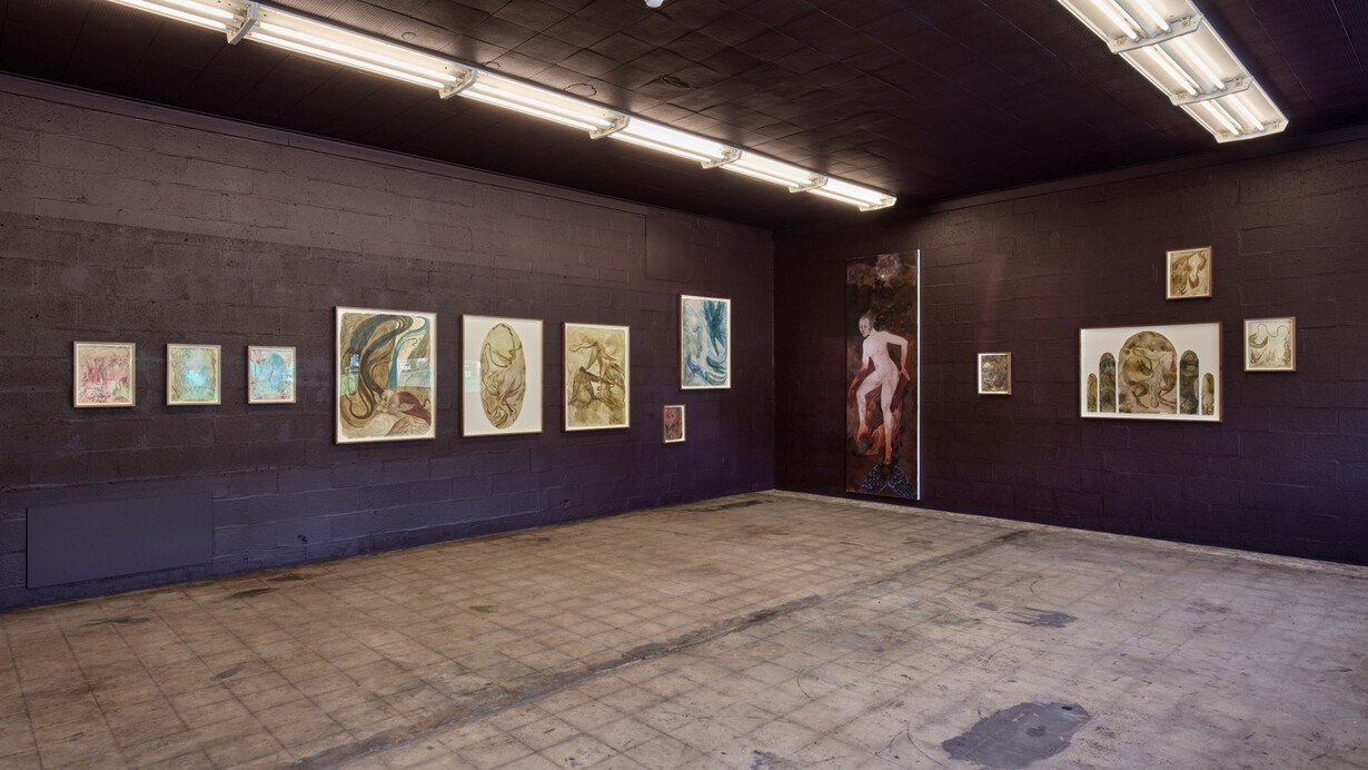 Various artists, The campus. 2025 annual exhibition, exhibition view. Courtesy of James Cohan Gallery