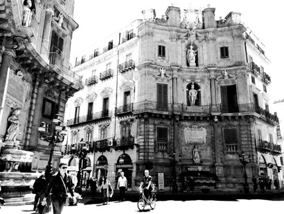 Exceptional four palaces of Quattro Canti © Alma Reyes