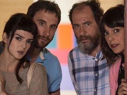 Clara Lago, Dani Rovira, Karra Elejalde y Belén Cuesta