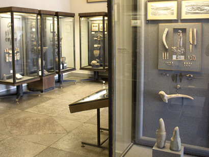 Ancient Relics of the Culture and Art of Eurasia, Exhibition view. Courtesy of The State Hermitage Museum