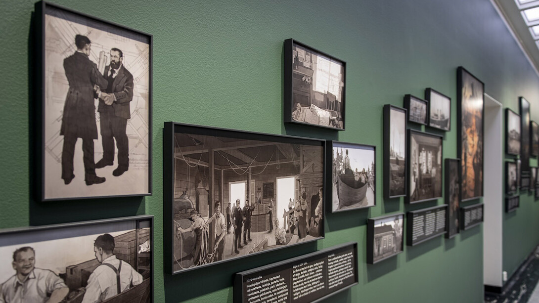 Patrons. The story behind the Serlachius art collection, exhibition view. Courtesy of Serlachius Museum