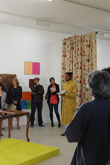 If you want to hear you have to listen. Courtesy of Galerie municipale Jean-Collet