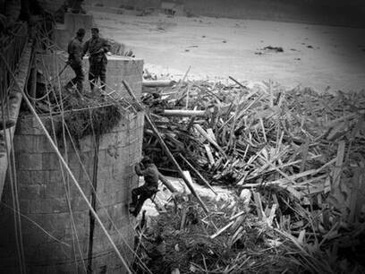 Corpo Nazionale dei Vigili del Fuoco accorrono in seguito alla tragedia, tra il Friuli-Venezia Giulia e il Veneto, Italia