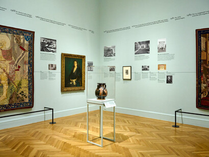 Celebrating 100 years at the legion of honor, exhibition view. Courtesy of De Young Museum