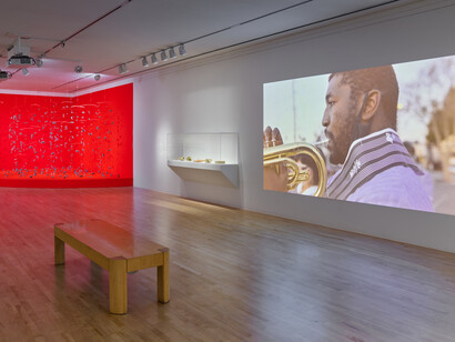Various artists, Young bay mud, exhibition view. Courtesy of San Jose Museum of Art