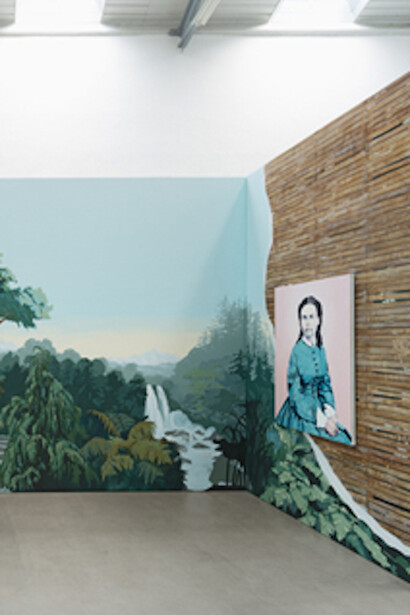 Melora Kuhn, The Drawing Room, Exhibition view, courtesy Galerie EIGEN + ART Leipzig/Berlin