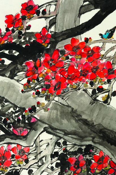 Breaking new ground, donated works of Chan Wing-sum, artwork in exhibition. Courtesy of Hong Kong Heritage Museum