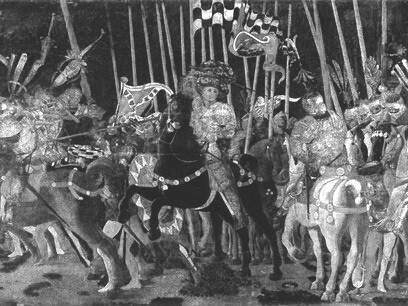 Paolo Uccello, Battaglia di San Romano, Parigi Louvre