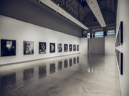 Ruediger Glatz. Reflecting Pasolini, exhibition view. Courtesy of Palazzo delle Esposizioni 