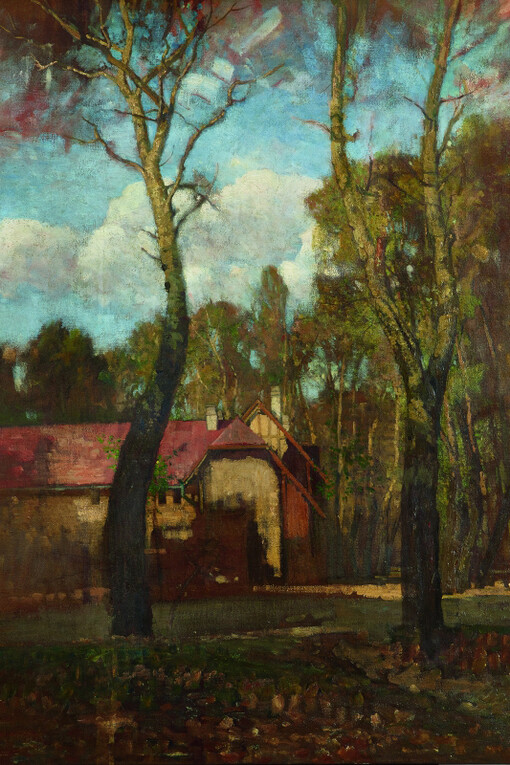 TINA BLAU-LANG, Motiv aus dem Prater | 1910/1915 © Leopold Museum, Wien, Foto: Leopold Museum, Wien/Manfred Thumberger