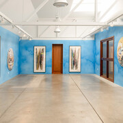 Dave Muller, Bay Area music village, exhibition view. Courtesy of Anthony Meier Gallery