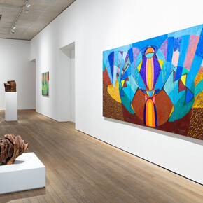 Kim Yun Shin, Add two add one, exhibition view. Courtesy of Lehmann Maupin