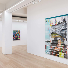 The space between needful and needless, exhibition view. Courtesy of Lehmann Maupin