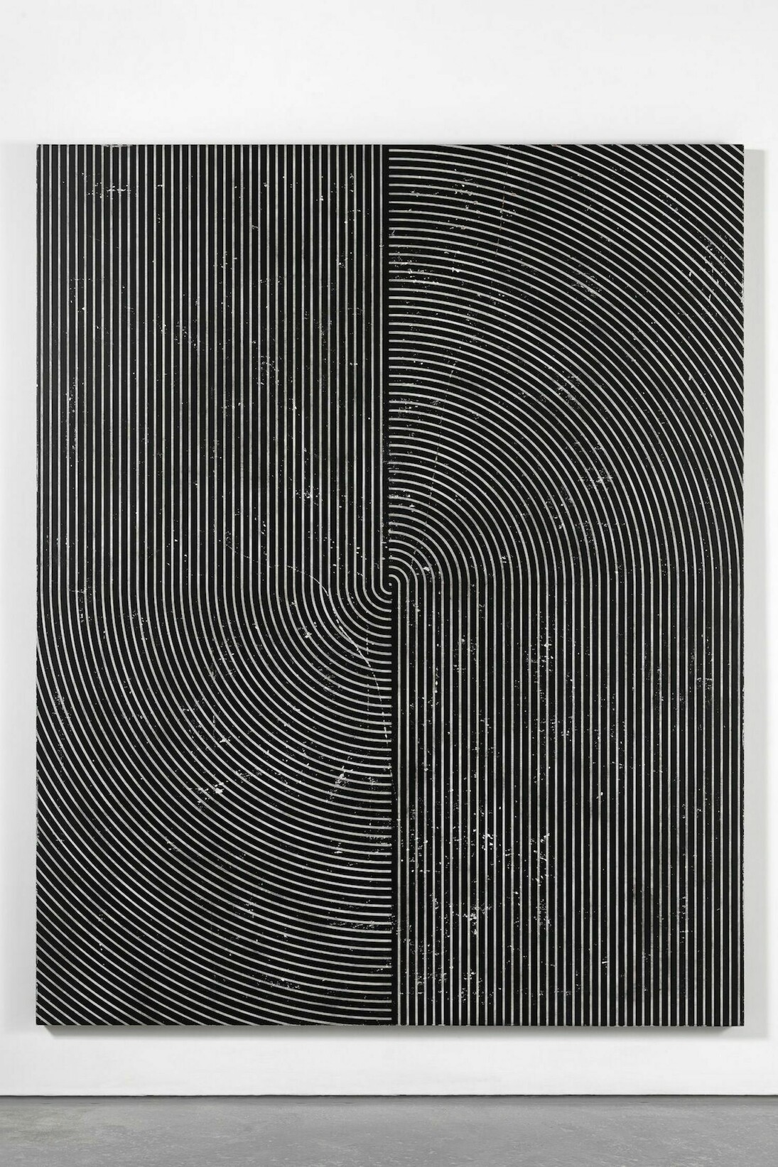 Davide Balliano (b.1983), Untitled, 2016, Plaster, gesso & lacquer on wood, 80 x 64 inches, 203.2 x 162.6 cm, Inv# 10326. 