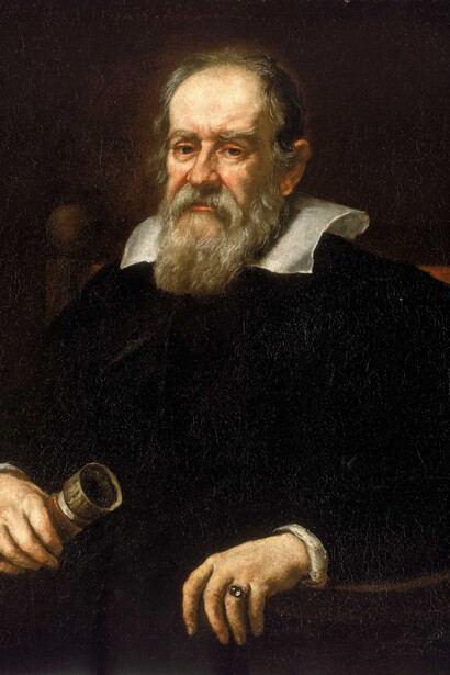 Retrato de Galileo Galilei hecho por Justus Sustermans, 1636