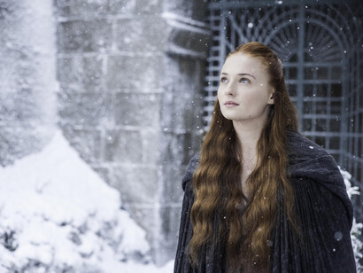 Sansa Stark, interpretada por la actriz Sophie Turner