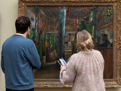 Various artists, Rasmus Meyer's collection and Edvard Munch, exhibition view. Courtesy of Kode Museums