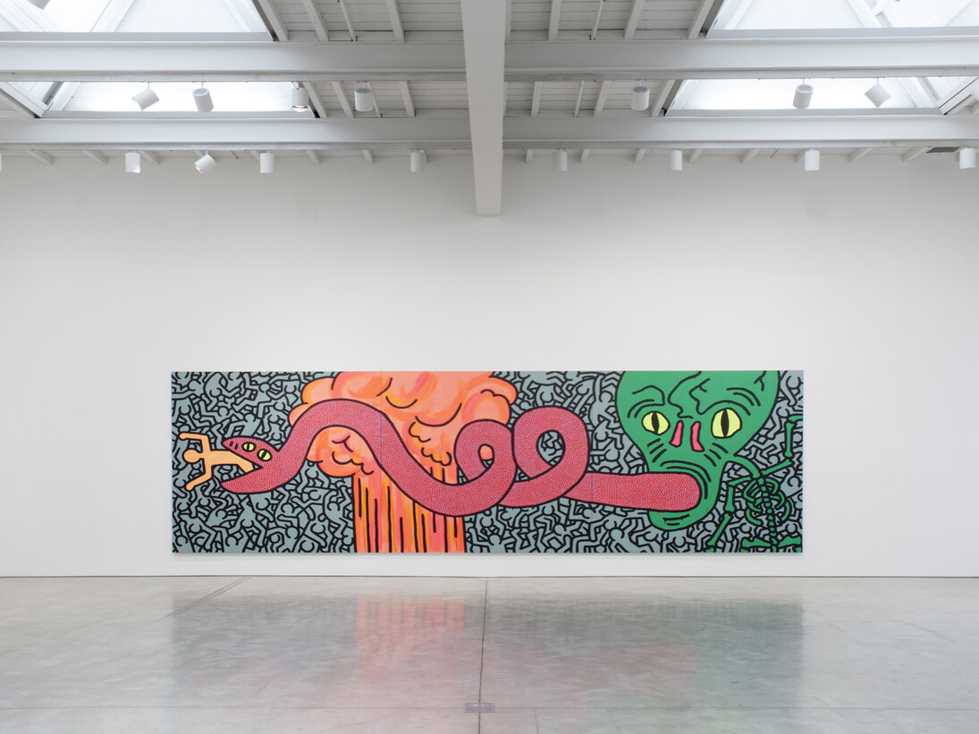 Keith Haring, Installation image © Keith Haring Foundation. Courtesy Skarstedt, New York
