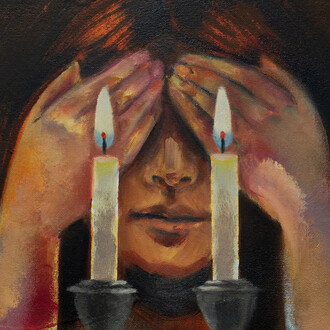 Amelie Mancini, L'chad Likner (detail), 2025. Courtesy of Massey Klein Gallery