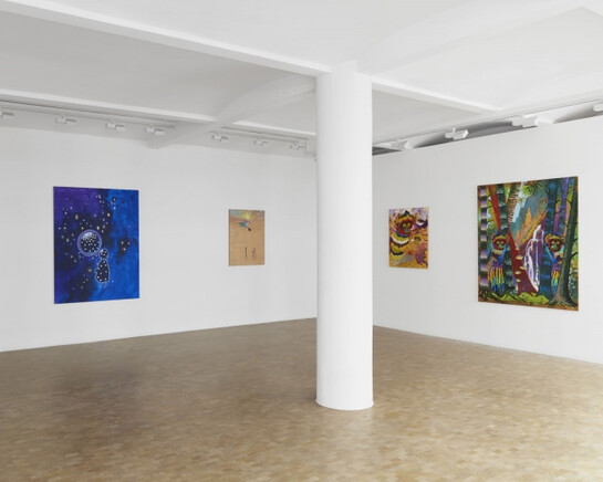 Uwe Henneken, Exhibition view. Courtesy of Pippy Houldsworth Gallery