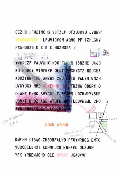 Leandro Katz. Courtesy of Henrique Faria Fine Art