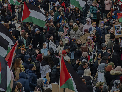 Addressing the critical situation of genocide in Gaza, join us for a demonstration on October 8, 2023