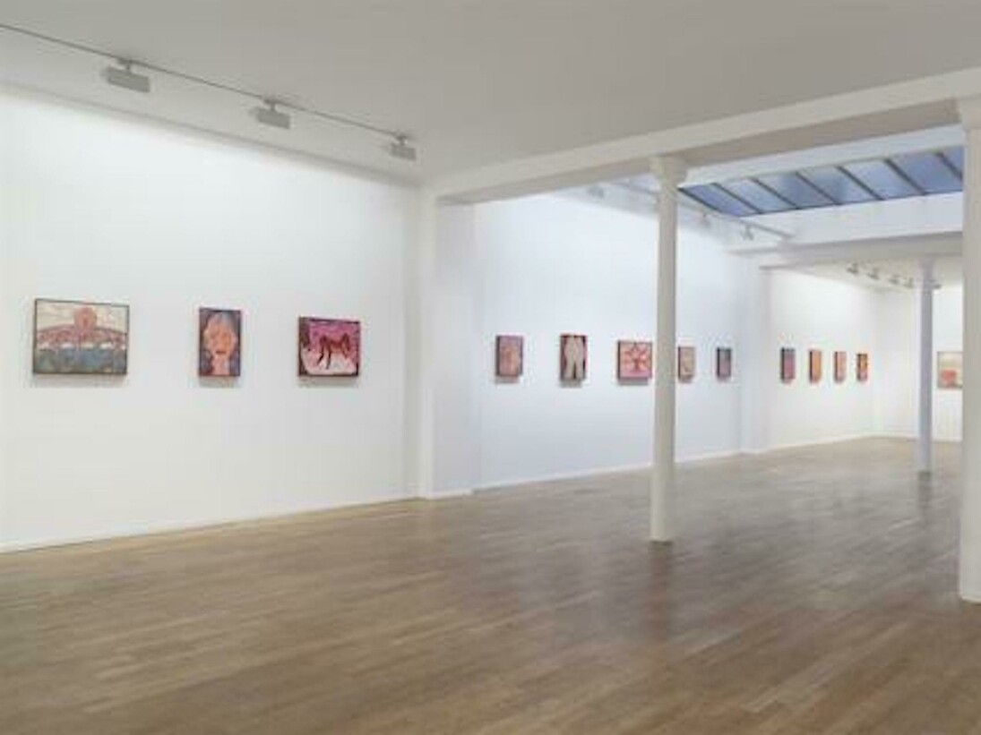 Francesco Clemente, Exhibition view. Courtesy of Galerie Templon