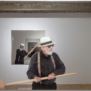 Michelangelo Pistoletto 'Oltre Lo Specchio'
Exhibition view, Galleria Continua, Beijing. 
Photo Oak Taylor Smith. Courtesy: Artist and Galleria Continua, San Gimignano / Beijing / Les Moulins / Havana 