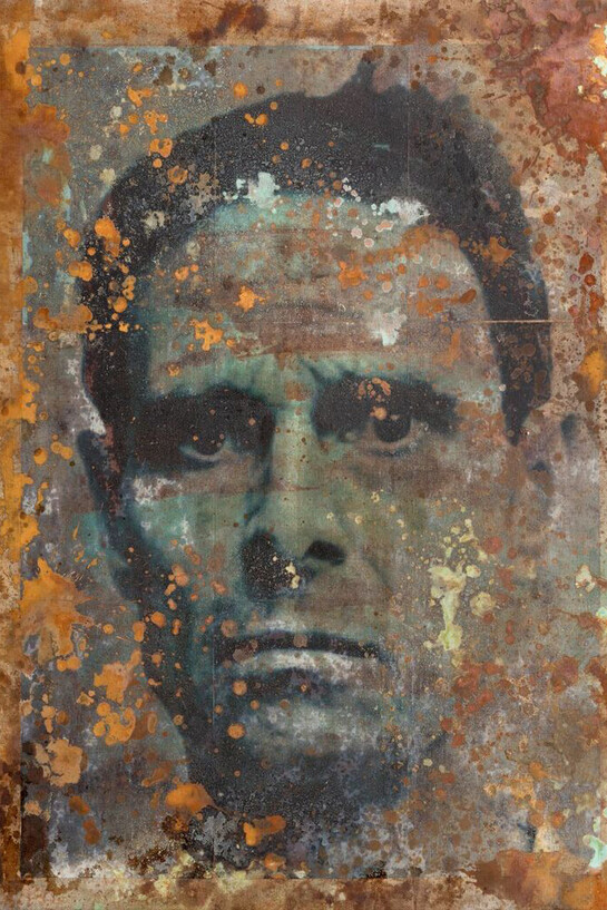 John Keane, Twelve Selves (Selve Seven), Oil on Linen, 2017, (c) John Keane, Courtesy of Flowers Gallery, London and New York
