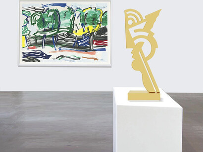 Iconic Roy Lichtenstein Prints & Sculpture. Courtesy of Joseph K. Levene