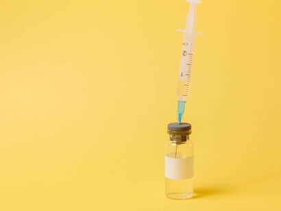Vaccine and injection view