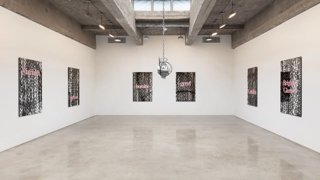 Monica Bonvicini, Put all heaven in a rage, exhibition view. Courtesy of Tanya Bonakdar Gallery